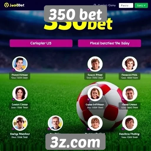 Características principais do site 350 bet